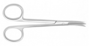 Iris Scissors 4.5" Curved